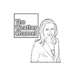 Dibujo para colorear Weather Channel Coloring Page