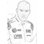 Dibujo para colorear Pastor Maldonado Para Colorear E Imprimir