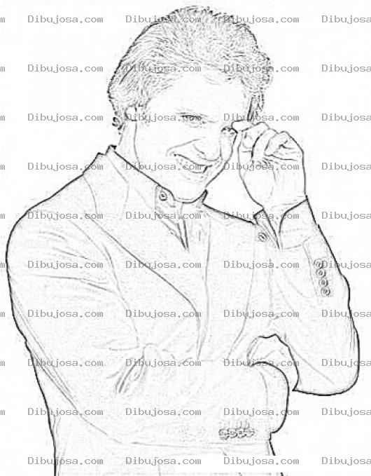 Dibujo para colorear Luis Miguel Para Imrpimir Y Colorear