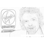 Dibujo para colorear Richard Branson Coloring Page