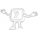 Dibujo para colorear Channel 7 Coloring Page