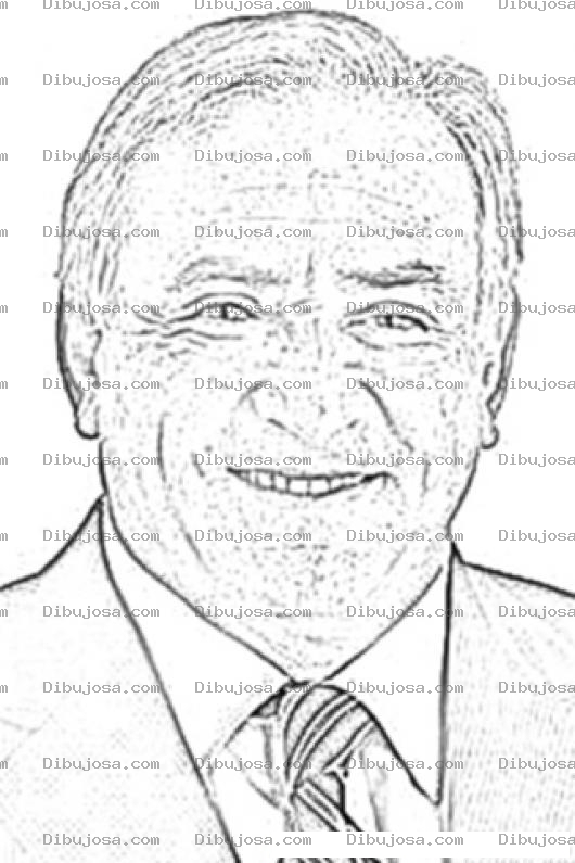 Dibujo para colorear Srtrauss Kahn Coloring Page