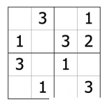 Dibujo para colorear Sudoku Facil