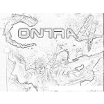 Dibujo para colorear Juego De Contra Para Colorear