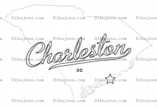 Dibujo para colorear Charleston Sc Coloring Page
