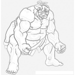 Dibujo para colorear Honda Street Fighter Coloring Page Para Pintar