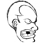 Dibujo para colorear Cholco Chimuelo Para Colorear