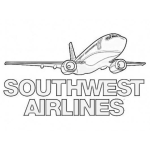 Dibujo para colorear Southwest Airlines Coloring Page