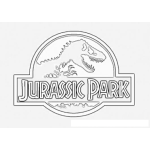 Dibujo para colorear Jurassic Park Coloring Page
