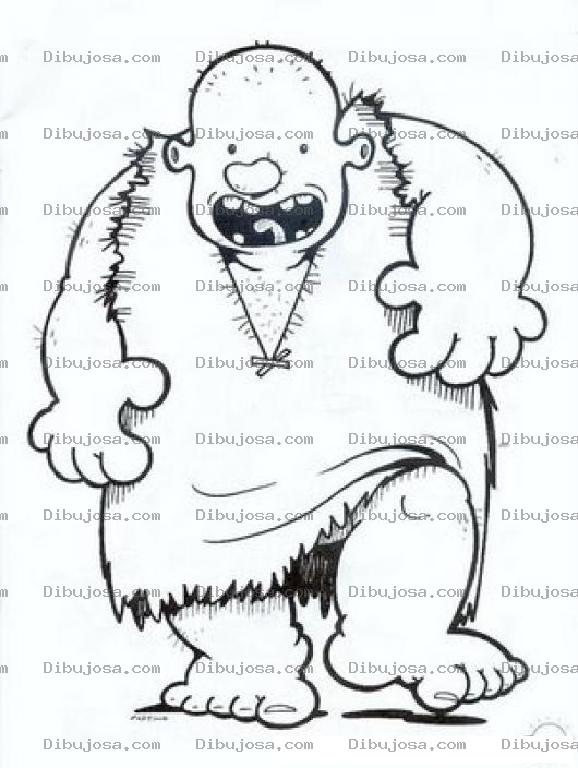 Dibujo para colorear Colorear Gigante