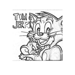 Dibujo para colorear Dibujito De Tom Y Jerry Para Colorear