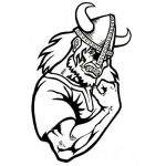 Dibujo para colorear Vikingo Brazo Fuerte Para Colorear