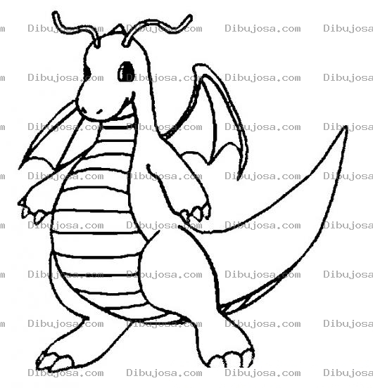 Dibujo para colorear Colorear A Dracolose De Pokemon