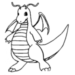 Dibujo para colorear Colorear A Dracolose De Pokemon