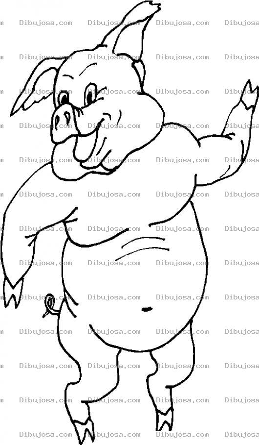 Dibujo para colorear Colorear Coche Parado En Dos Patas